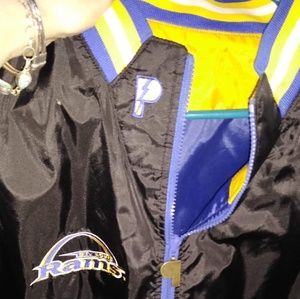 Reversible NFL St. Louis Rams Windbreaker Vintage